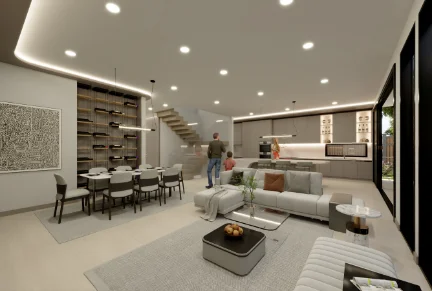 Modern Farmhouse Single Family Residence (Menlo Park - Princeton) - Interior 2