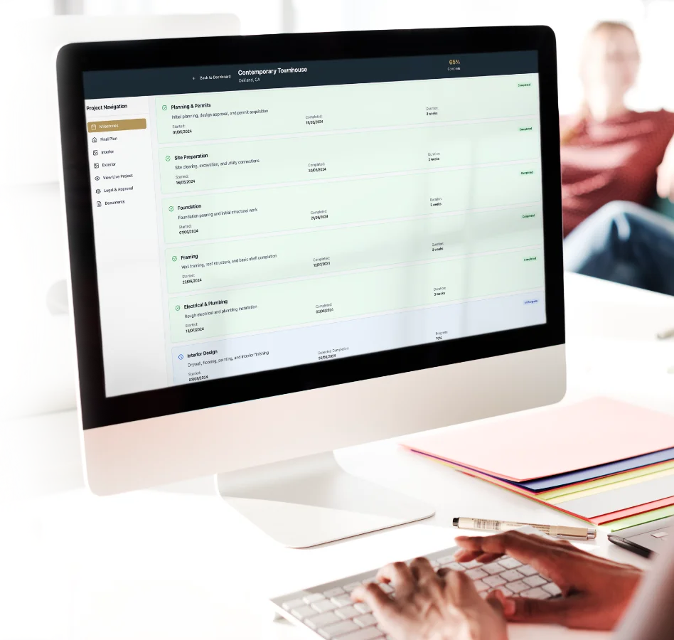 Client Communication, Oversight & Project Visibility process step