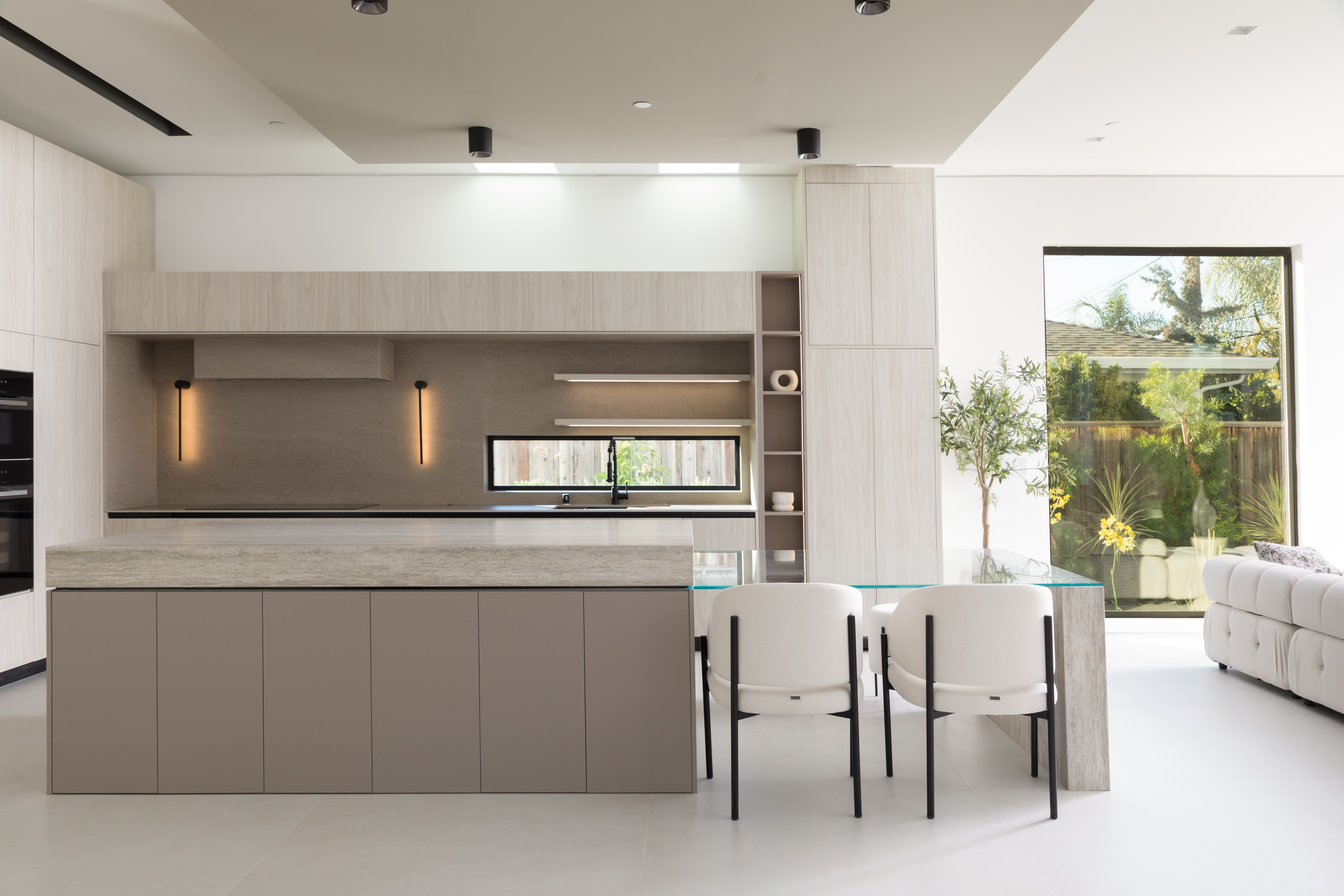 luxury interior showcasing precision craftsmanship and design continuity