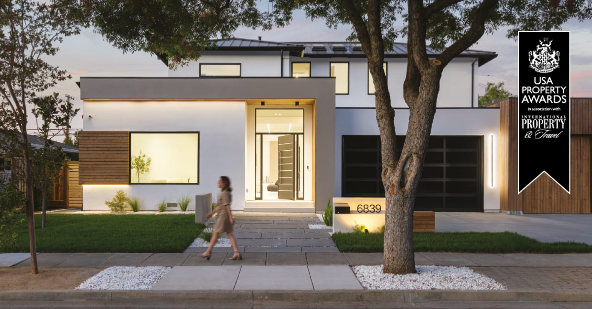 Completed luxury Bay Area custom home built after a full teardown and rebuild