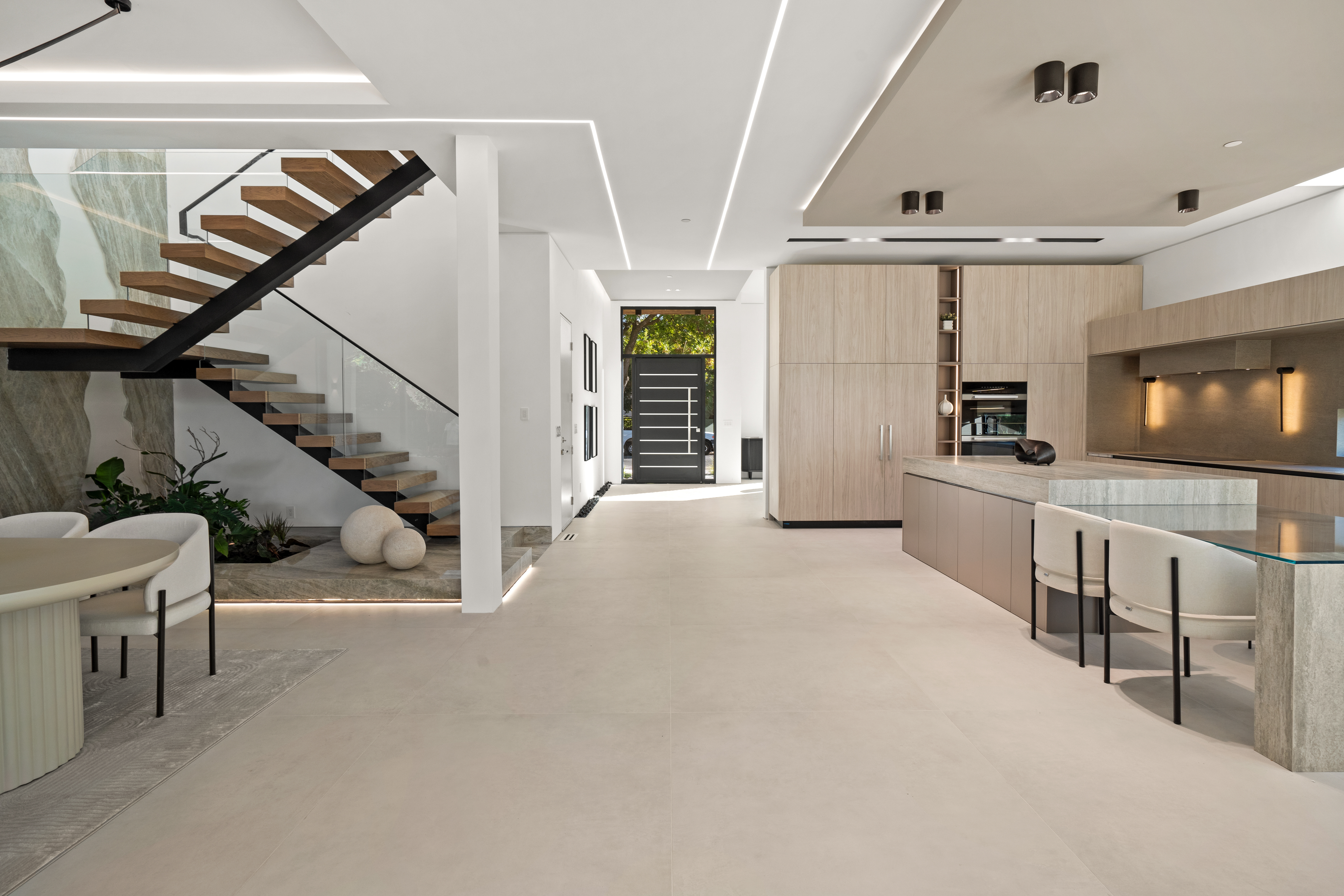 open-concept luxury interior renovation in Menlo Park by Ritz Builders